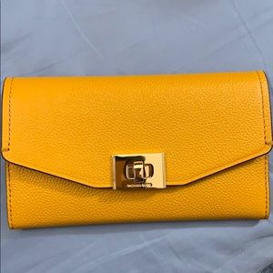 Michael Kors Cassie Wallet in Marigold.